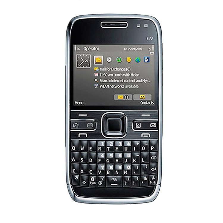 HOT SELLING Classic Bar feature phone Noki E72 3G/GSM dialer cellphone mini phone students elderly phone in stock